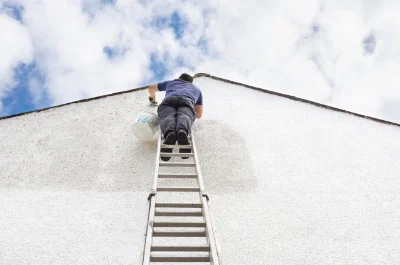 Peinture extérieure à Londinières — façades et ravalement
